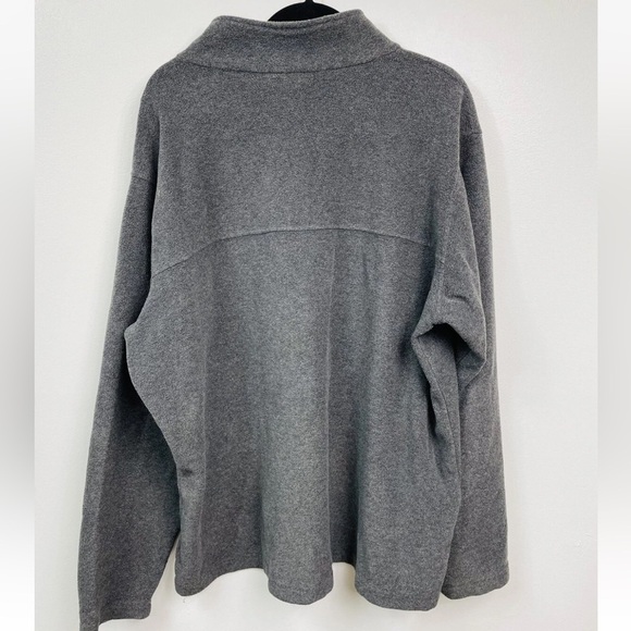 Columbia Men's Charcoal Zip-Up Sweater - Picture 4 of 4